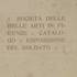 Catalogo dell'esposizione del soldato, 1917